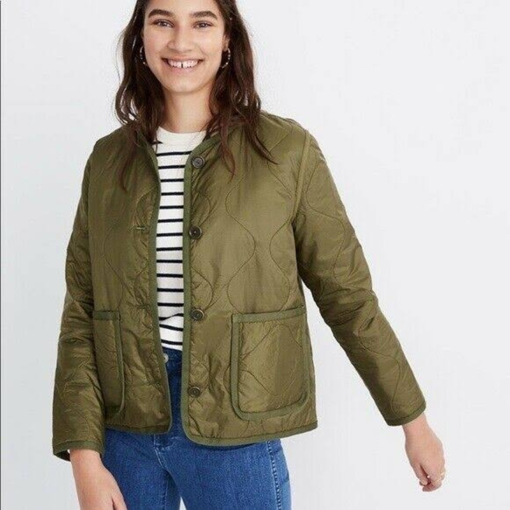 Madewell Women’s Quilted Liner Lightweight Jacket